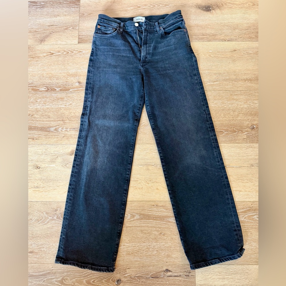 AGOLDE Mid Rise Harper Straight sz 27